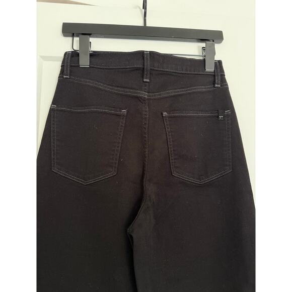 $248 Joe’s Jeans The Goldie High Rise Palazzo in Lament Black - 27 - Picture 7 of 11